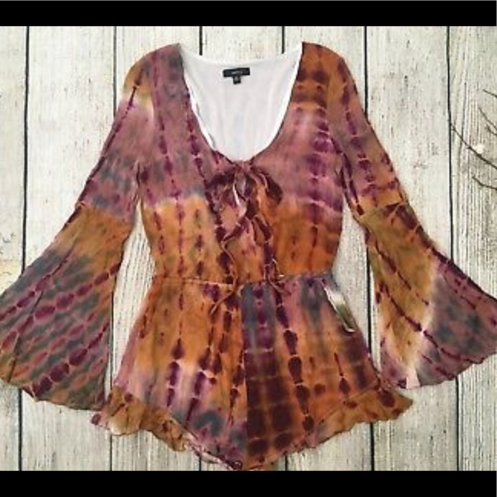 Tie dye romper